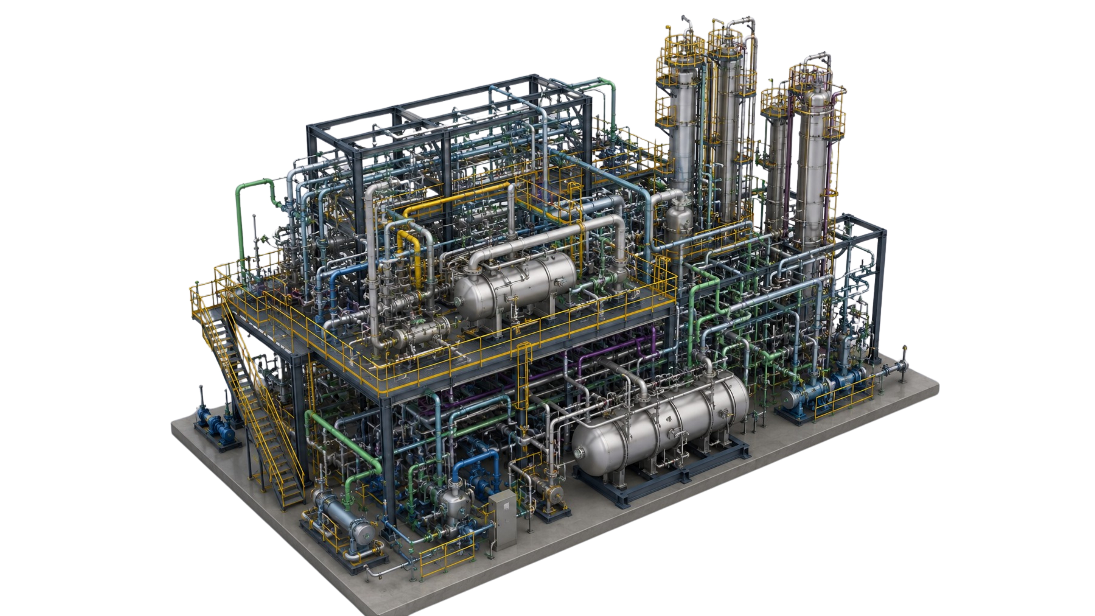Detailed multidisciplinary 3D plant model